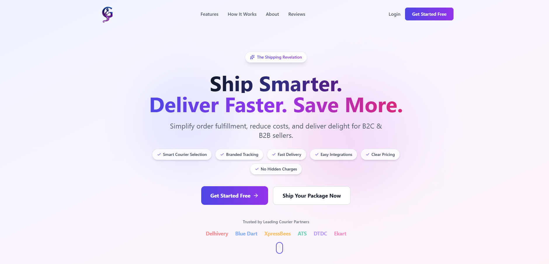 Shipping Management Web Application