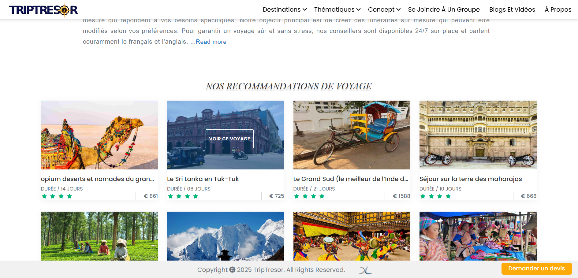 Tour and Travel Web Application